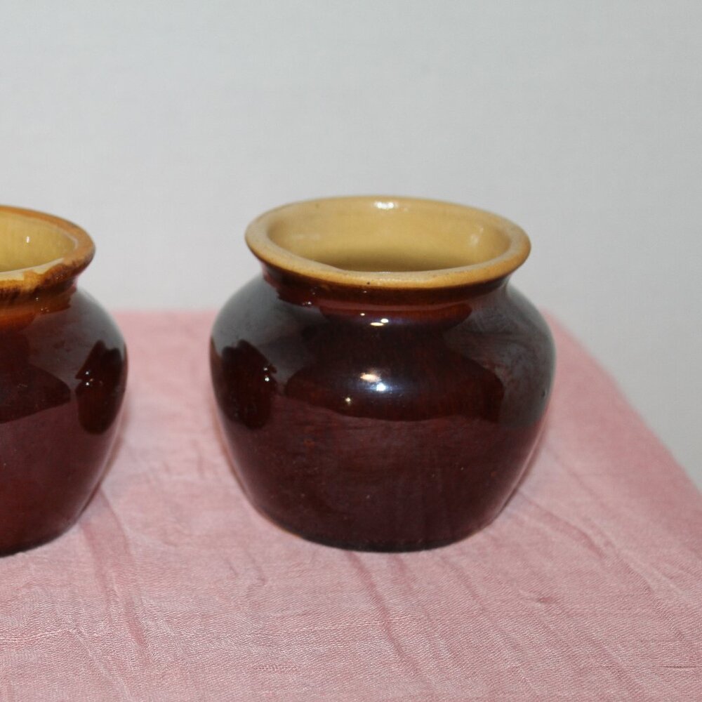 Vintage Heinz 57 Mustard Crock Bean Pots (2) - Picture 6 of 10